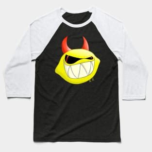 Lemon Demon Logo Baseball T-Shirt